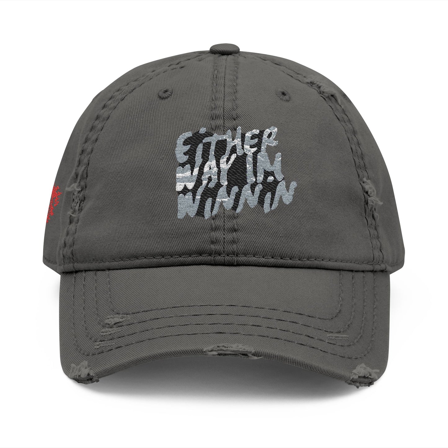 Either Way I'm Winnin. Dad Hat (Embroidery)