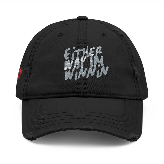 Either Way I'm Winnin. Dad Hat (Embroidery)