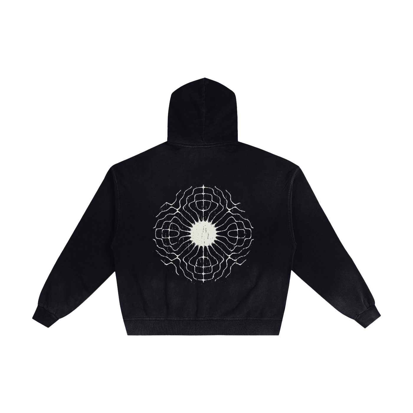 Keep it Civilized. Sun-faded. Zip Hoodie