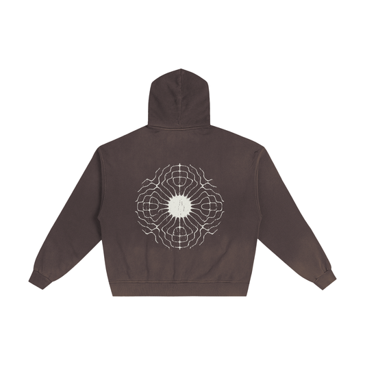 Keep it Civilized. Sun-faded. Zip Hoodie