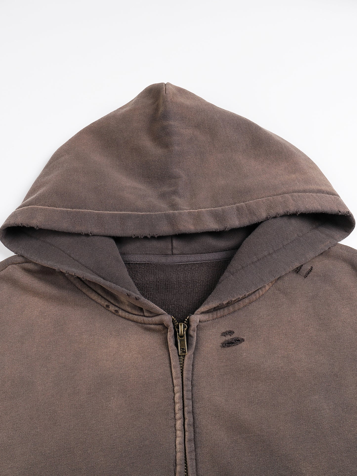 Keep it Civilized. Sun-faded. Zip Hoodie